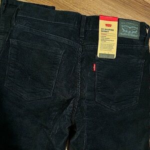 LEVI’S corduroy 311 shaping skinny’s